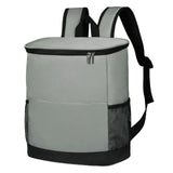 Maxbell Cooler Rucksack Insulated Soft Backpack Cooler for Men Women to Work Camping Gray