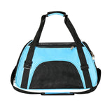 Maxbell Fashion Pet Carrier Bag Adjustable Shoulder Strap Breathable Mesh Portable S Blue