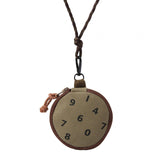 Maxbell Hanging Neck Pouch Zipper Closure Durable Wallet Mini Earphone Carrying Case