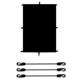 Maxbell Waterproof Kayak Boat SUP Cockpit Drape Cover Seal Protector Wrap 44x28 inch