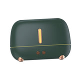 Maxbell Air Humidifier USB with Realistic Flame Essential Oil Mist Maker Aroma Green