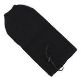 Maxbell Boat Fender Cover Yachts Accessories Protection Easy to Use Marine Protector 28cmx76cm Black
