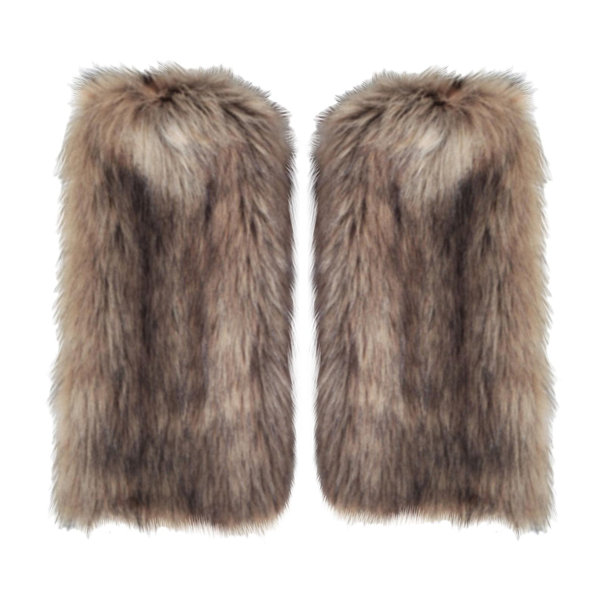 Maxbell 2Pcs Fashion Leg Warmers Boot Covers Cuff Cover Furry Costume Girls 15cm