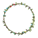 Max Bohemian Flower Leaves Garland Forehead Hair Band Beach Wreath  Multi