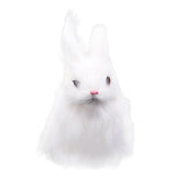 Max Simulation Rabbit Toy for Home Decoration Kids Birthday Gifts White