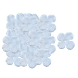 Max 500 Pieces Artificial Silk Rose Petals Wedding Flower Light blue