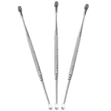 Maxbell 3X Stainless Steel Earwax Removal Tools Ear Pick Digging Ear Scoop Spiral