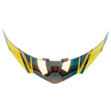 Maxbell Helmet Rear Wing High Performance Premium Durable for Ff3802 Helmet Red