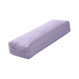 Maxbell Professional Yoga Bolster with Carry Handle Pillow for Legs Restorative Yoga Purple