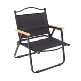 Maxbell Camping Folding Chair Portable Outdoor Furniture Armchair for Hunting Beach Black S