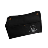 Maxbell Tissue Storage Bag Napkin Paper Bag Toilet Paper Holder for Travel BBQ Black