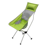 Maxbell Outdoor Foldable Camping Chair Fishing Beach Seat Lounger w/ Pillow Green