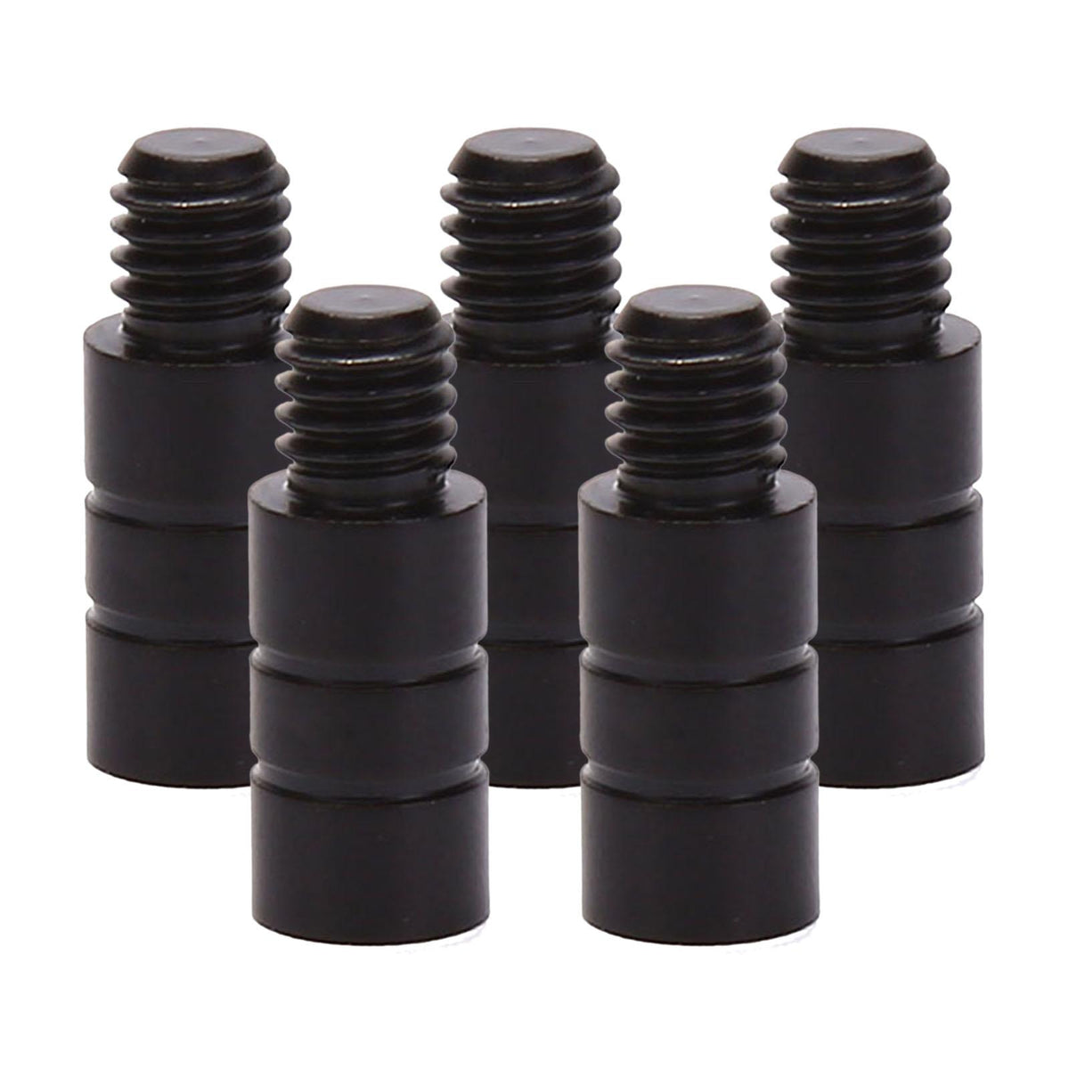 Maxbell 5Pcs Metal Darts Counterweight 2G Darts Weights for Soft and Steel Darts Black