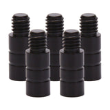 Maxbell 5Pcs Metal Darts Counterweight 2G Darts Weights for Soft and Steel Darts Black