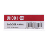 Maxbell Magnetic Name Badges, Employee Personized Name Tags, ID Badges with Magnet