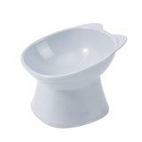 Maxbell Raised Cat Bowls Snack Container for Small, Medium and Large Cats Kitty Dogs Gray