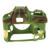 Max DSLR Silicone Skin Case Camera Cover Protector for Nikon D750 Camo
