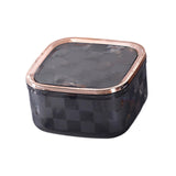 Maxbell Mini Trash Bin Multifunctional Household for Indoor Cars Bedside Table Gray Small