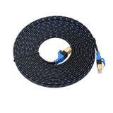 Maxbell Cat7 Ethernet Cable Lan Network RJ45 Patch Cable Shield Braid NAS 10Gbps 15m