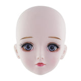Max BJD Doll 1/3 Ball Dolls Head Mold with 4D Eyes DIY Dolls Accessory