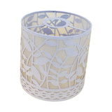 Maxbell Pastoral Style Pendant Lamp Shade Chandelier Cover Metal Cage Lampshade Flowery