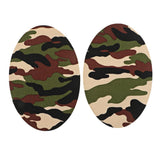 Max 1 Pair Oval Iron/Sew On Patches Elbow Knee Repair Sewing Applique Camouflage