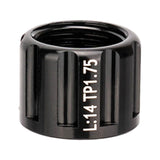 Maxbell MTB Bike thru Axle Nuts Skewer Bolt Hub Shaft Lever Screw Nuts M12 1.75