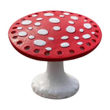 Maxbell Mushroom Earring Holder Organizer Desktop Ornament for Women Girls Red