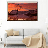 Maxbell DIY Diamond Painting Embroidery Cross Crafts Stitch Kit Autumn Scene