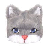 Maxbell Plush Cat Mask Half Eye Mask for Festival Costume Cosplay Accessories