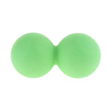 Maxbell Lacrosse Massage Ball Myofascial Muscle Relief Release Double Ball Green