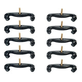 Max Maxb 10PCS Durable Violin Holder Violin Shoulder Rest for Violin Lovers 3-4 4-4