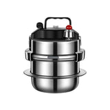 Maxbell Stainless Steel Pressure Cooker Quickly Cooking Cooker for Kitchen 1.6L Non stick