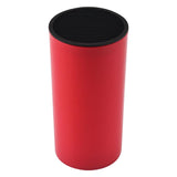 Maxbell Universal Knife Block Cutlery Holder Tableware Storage Holder for Countertop Red
