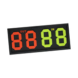 Maxbell Football Manual Substitution Board 4 digits Out in Easily Operate Practical