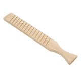 Maxbell Wooden Clay Paddle Pottery Tool for Kitchen Clay and Pottery DIY  32.5x4.5CM