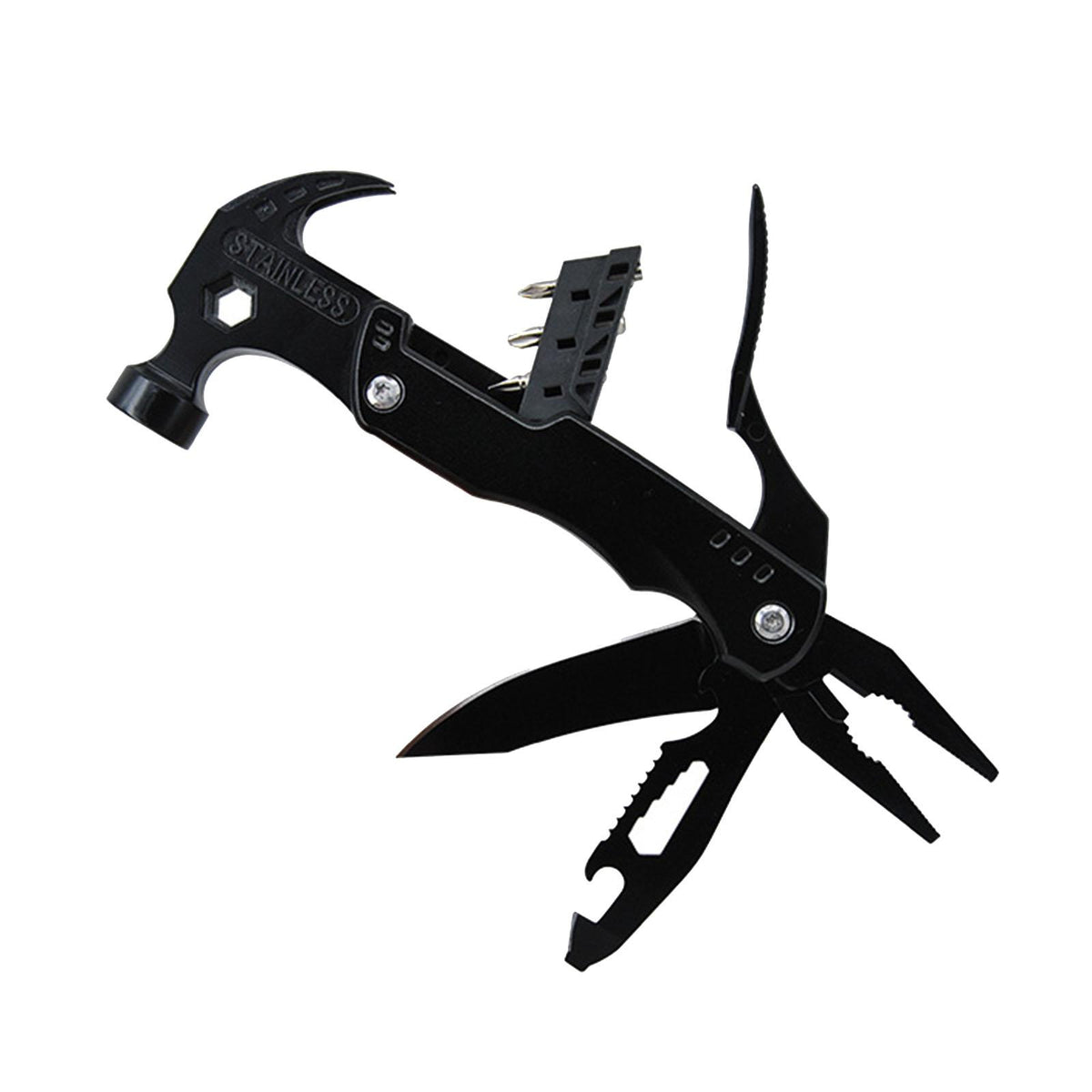 Maxbell Folding Claw Hammer Hand Tools Men Gifts for Emergency Car Repair