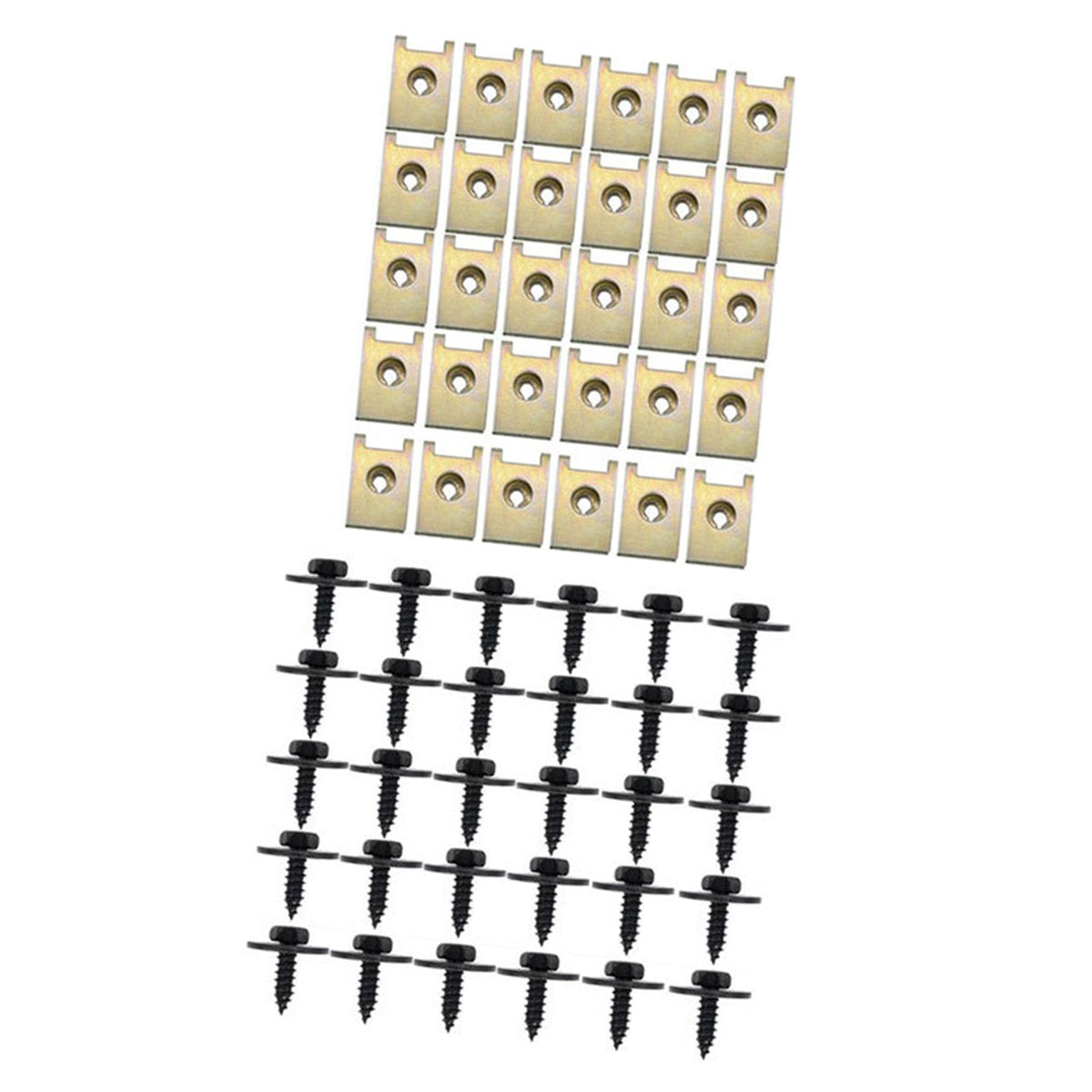 Maxbell U Nuts Kit J98+J260 Durable Replace BMW 6er 7er 8er x1 x3 x5 x6 30pc J260  30pc J98