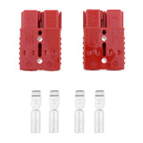 Max 1 Pair Electric Cable 600V 175A Connect Plugs for Wire Winch ATV UTV Quad