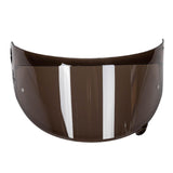 Maxbell Motorcycle Helmet Shield Lens Windproof Dustproof for Axxis Darkens  Brown
