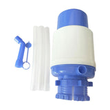 Maxbell Universal Drinking Dispenser Hand Press Water Bottle Pump for Kitchen Hiking Blue
