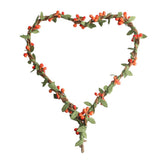 Max Handmade DIY Heart Flower Leaf Wreath Garland Forehead Hair Band  Orange