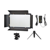 Maxbell LED Video Light with Tripod Stand for Camera Camcorder Game Streaming B