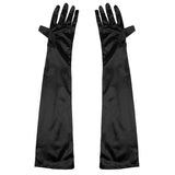 Maxbell Women's Ladies Opera Evening Party Long Gloves Black