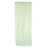 Max Sheer Gauze Voile Window Curtain Tulle Drape Rod Pocket 100X270cm Green