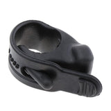 Max Grip Black Rubber Throttle Motorcycle Handgrip Control Assist