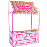 Maxbell Kids Play Tents Outdoor Indoor Playhouse Pretend Play Store Stall Toy Pink
