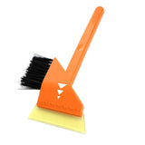 Maxbell ice Scraper Car Exterior Cleaning Tool for Windows Auto Windscreen PP with Brush