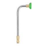 Max Pressure Washer Gutter Rod 90 Degrees 16cm 1/4'' Quick Release Green
