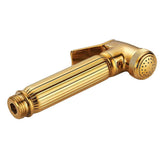 Maxbell Copper Handheld Toilet Bidet Sprayer Showerhead Diaper Sprayer  Golden